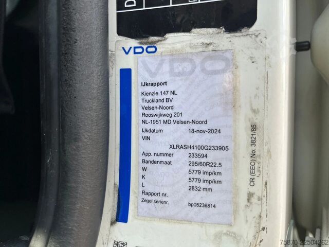 Chassis with cab DAF XF 450 FAN