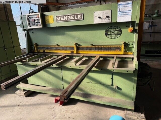 Plate Shear - Hydraulic MENGELE S6-2000