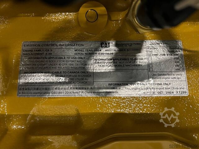 Generator set Caterpillar DE33E0 - 33 kVA Generator - DPX-18004