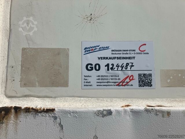 Swap body trailer KRONE Wechselbrücke Koffer