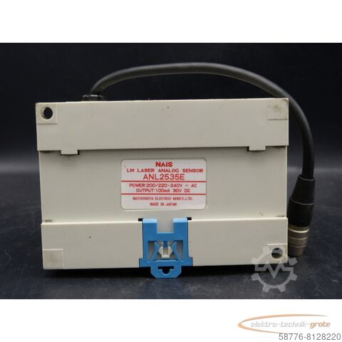 Component Matsushita NAIS ANL2535E LM Laser Analog Sensor
