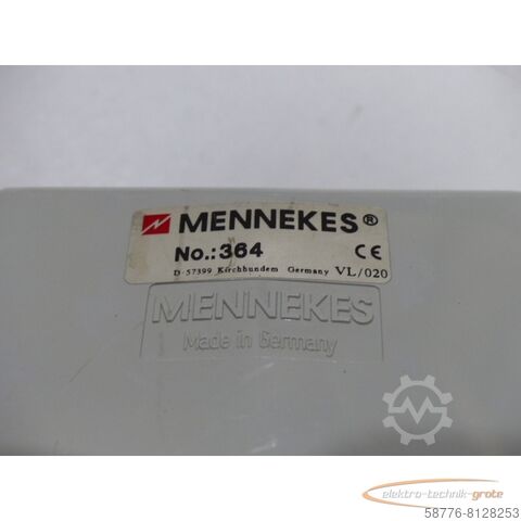 Component Mennekes 364 Wandstecker 125A-6H/380-415V
