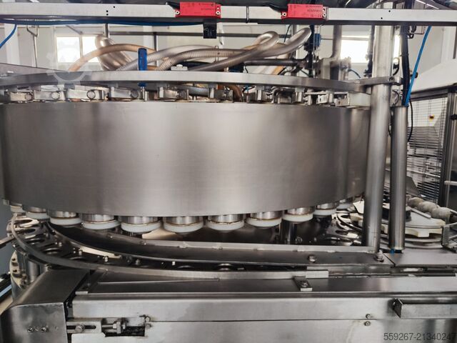 ZACMI Vakuum-Flüssigkeitsabfüller mit Verschließmaschine zacmi 