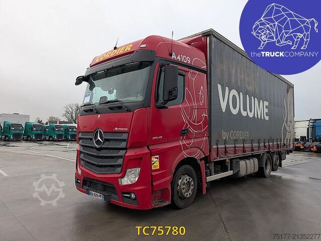 Sliding tarpaulin Mercedes-Benz Actros 2548