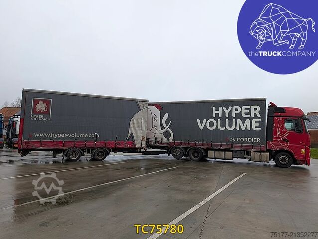 Sliding tarpaulin Mercedes-Benz Actros 2548
