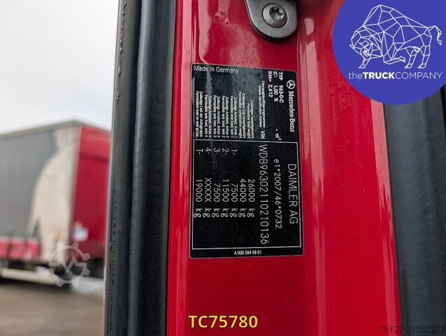 Sliding tarpaulin Mercedes-Benz Actros 2548