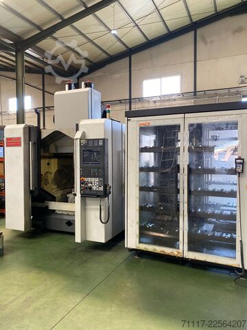 Horizontal machining center Mori Seiki NMV 5000 DCG Turning Table