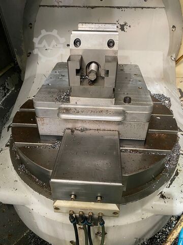 Horizontal machining center Mori Seiki NMV 5000 DCG Turning Table