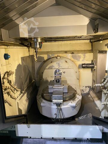 Horizontal machining center Mori Seiki NMV 5000 DCG Turning Table