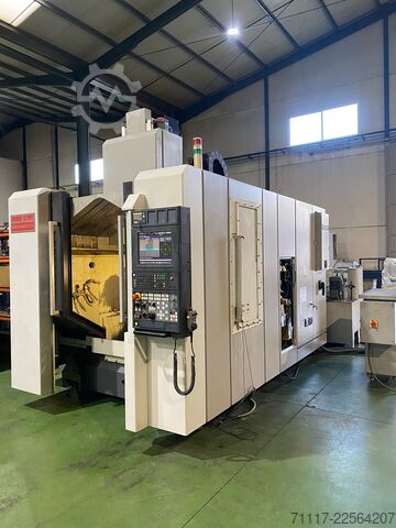 Horizontal machining center Mori Seiki NMV 5000 DCG Turning Table