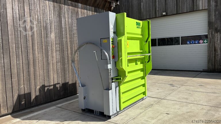 Bale press waste processing paper baler dixi 60 sld