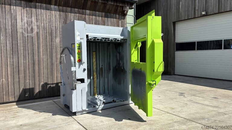 Bale press waste processing paper baler dixi 60 sld