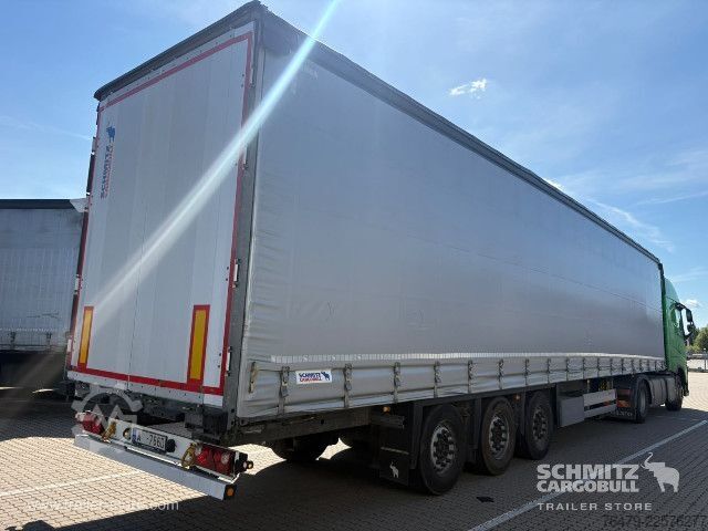 Auflieger mit Pritsche & Plane Schmitz Cargobull Curtainsider Standard