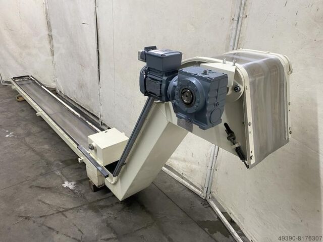 Slide belt magnetic conveyor, magnetic slide conveyor, Z-conveyor; slide belt system, magnetic belt  DGS System GmbH MBF 326P31,75