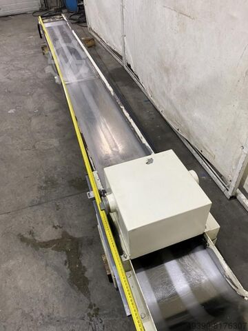 Slide belt magnetic conveyor, magnetic slide conveyor, Z-conveyor; slide belt system, magnetic belt  DGS System GmbH MBF 326P31,75