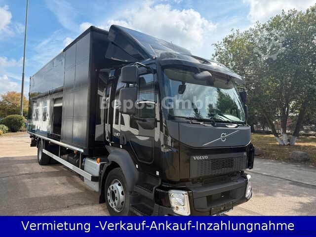 LKW mit Kofferaufbau VOLVO FL  240 4x2 BL -Klima-LBW 1500kg,Liege