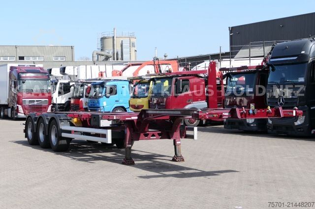 Swap body semitrailer KÖGEL Port 45 BDF Multi Chassis Liftachse max. 41,00 t