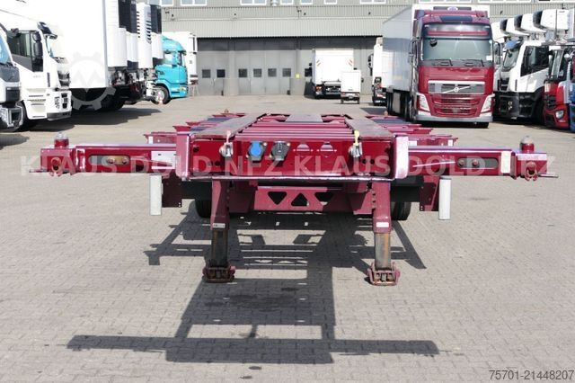 Swap body semitrailer KÖGEL Port 45 BDF Multi Chassis Liftachse max. 41,00 t