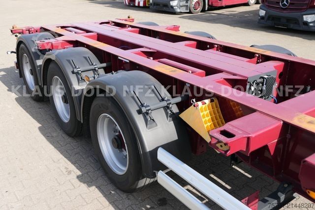 Swap body semitrailer KÖGEL Port 45 BDF Multi Chassis Liftachse max. 41,00 t