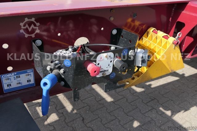 Swap body semitrailer KÖGEL Port 45 BDF Multi Chassis Liftachse max. 41,00 t