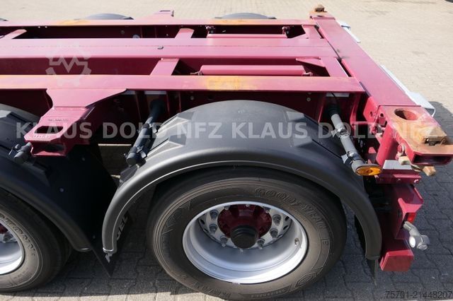 Swap body semitrailer KÖGEL Port 45 BDF Multi Chassis Liftachse max. 41,00 t