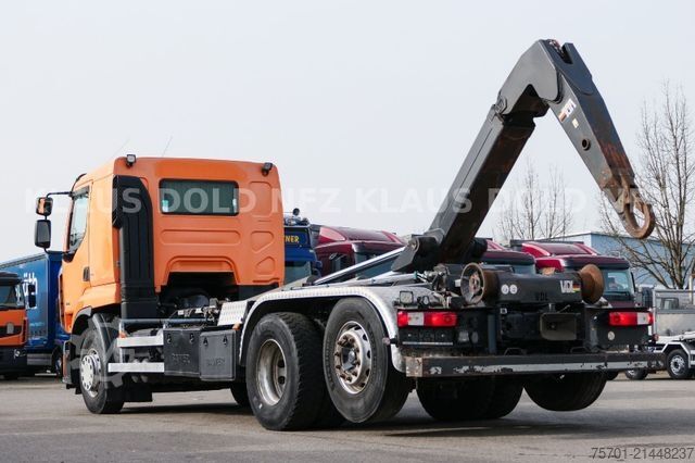 Beverage truck RENAULT Premium 460 Abrollkipper Retarder Kamera Euro 5