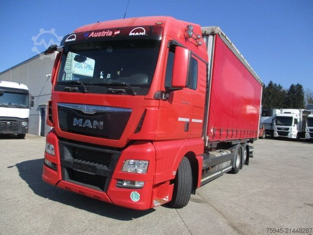 Swap body truck MAN TGX 26.440, Retarder, Schalter, TÜV 03/2026