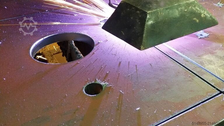 Plasma cutting machine NESSAP Klima Classic 1600 × 6000