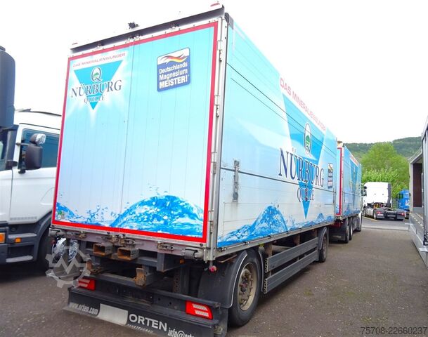 Box trailer ORTEN 2 Achs Drehschemel*7,5 m Schwenkwand*MSH*