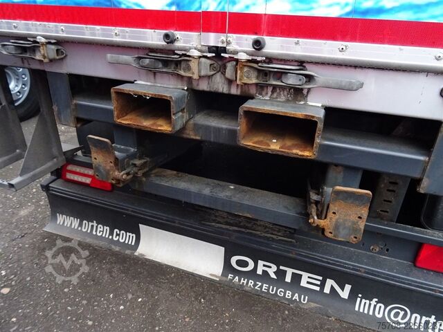 Box trailer ORTEN 2 Achs Drehschemel*7,5 m Schwenkwand*MSH*