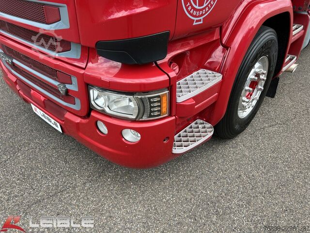 Autokran SCANIA R580*Baustoff*HMF/Funk*Lift/Lenk*2xTank1000l*