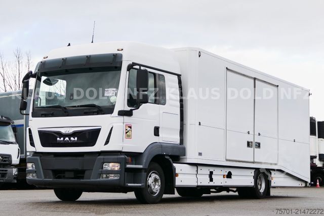 Car carrier van MAN TGL 8.250 geschloss. Autotransp. Moetefindt