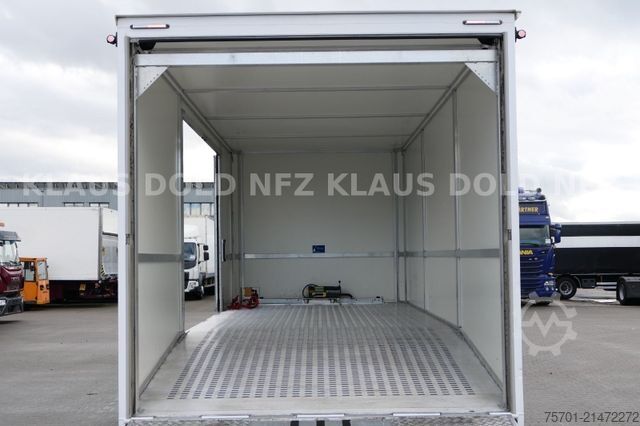 Car carrier van MAN TGL 8.250 geschloss. Autotransp. Moetefindt