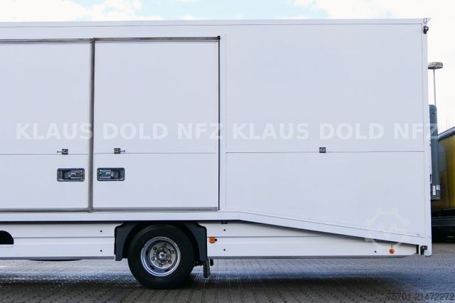 Car carrier van MAN TGL 8.250 geschloss. Autotransp. Moetefindt