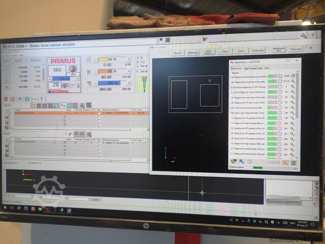 Steinbearbeitungsmaschinen Intermac PRIMUS 402 Waterjet 5 Axis