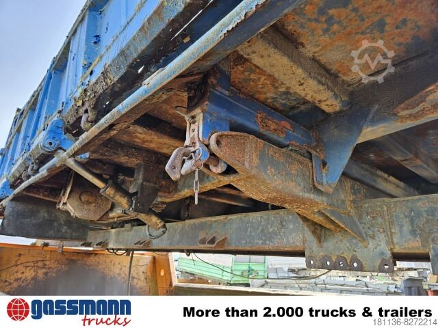 Tipper truck Meiller MEILLER 2-Seiten-Kipper, Bordmatik links