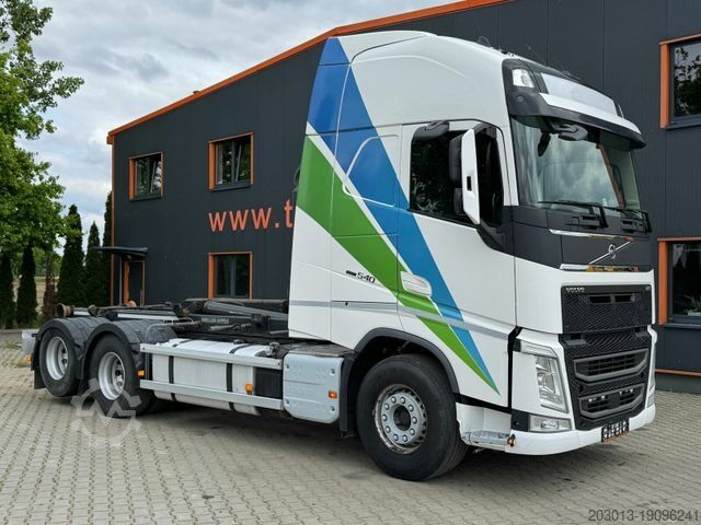 Roll-off tipper truck VOLVO FH 540 6x2 Abrollkipper MEILLER RK 26.67