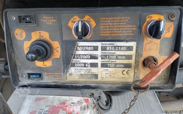 Koffer Schmitz Cargobull TRAILER - OK-10-YN - (LAADKLEP DEFECT)