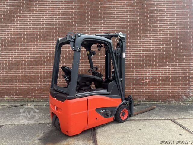 Electric 3-wheel forklift Linde E15-02