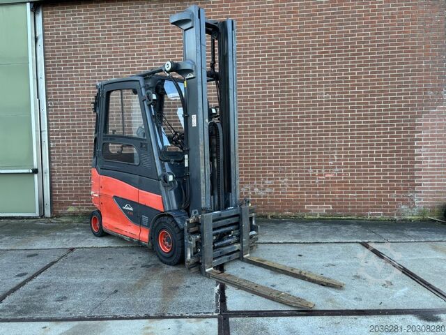 Electric 4-wheel forklift Linde E25HL-01/600
