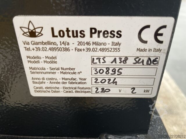 Textilpresse Lotus Press LTS 138