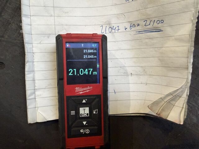 ABUS 5 tonne krane 21.100 mm. Abus 5 ton overhead crane. Span: 21.100 mm.