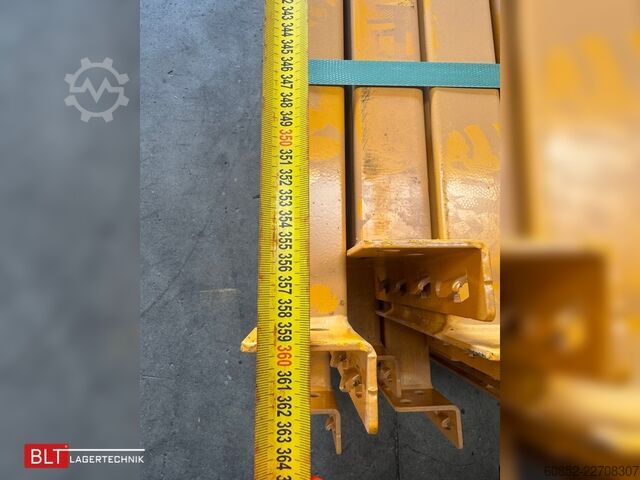 Hochregallager 37 lfm Jungheinrich MPB Palettenregal H 5,20 m | T 1,10 m | 2.000 kg/Fach