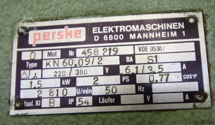 Milling unit Martonair mit Perske Motor