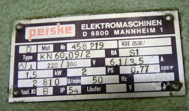 Milling unit Martonair mit Perske Motor