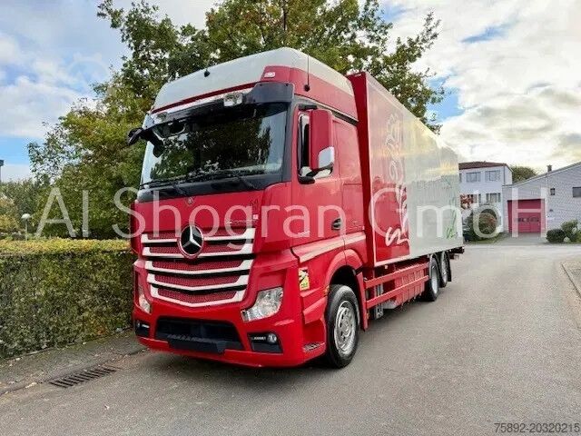 Refrigerated/frozen transport Mercedes-Benz Actros 2745 6x2/Mitsubishi TU85SA/Eu6/2 x LBW
