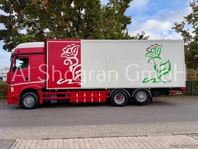 Refrigerated/frozen transport Mercedes-Benz Actros 2745 6x2/Mitsubishi TU85SA/Eu6/2 x LBW