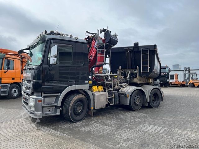 Standard SZM MERCEDES-BENZ Actros 2546 L 6x2  SZM / Kran HMF 1444 faltbar