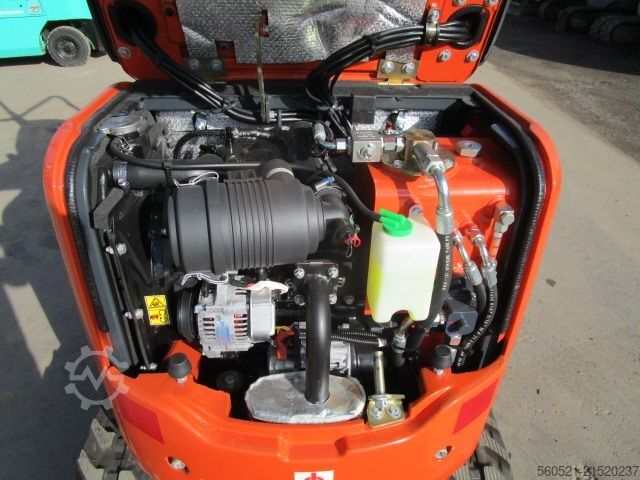 Minibagger Atlas AC08B - mechan. Schnellwechsler LEHNHOF + 3 Löffel