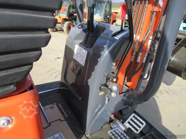 Minibagger Atlas AC08B - mechan. Schnellwechsler LEHNHOF + 3 Löffel